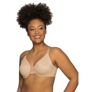2/$30 Vanity Fair Full Figure Underwire Minimizer Bra Damask Neutral 44DD #9434